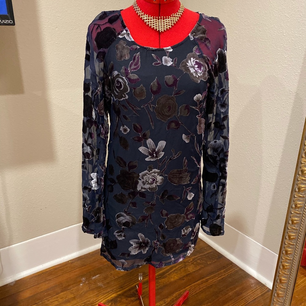 Urban Outfitters navy dress